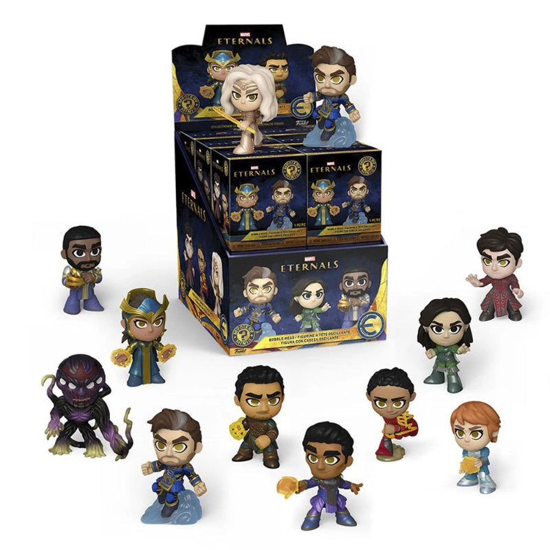 Marvel The Eternals Mystery Minis Vinyl Mini Figures- 12 Pcs - FU49818