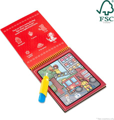 Melissa & Doug On The Go, Reusable Water-Reveal Activity Pad - Vehicles