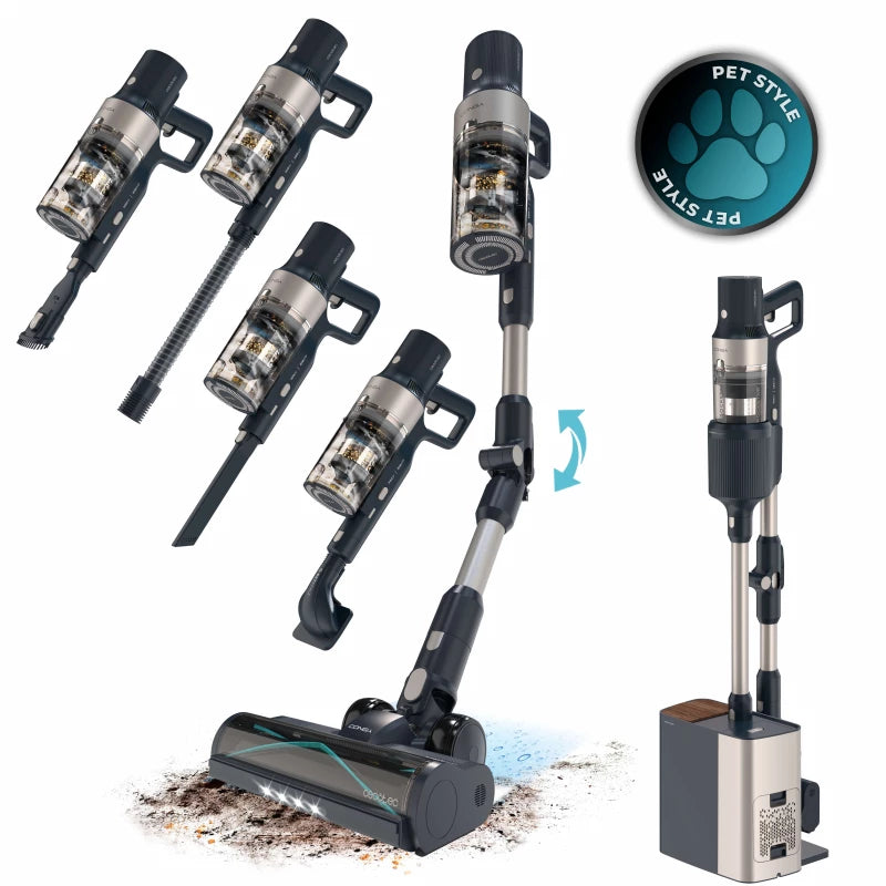 Cecotec Conga Rockstar 5500 Hurricane Station Pet Flex Cecotec Conga Rockstar 5500 Hurricane Station Pet Flex