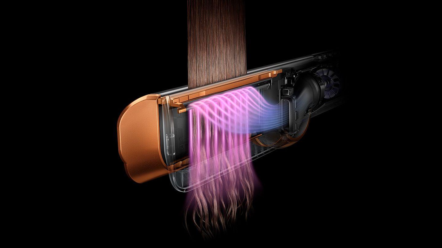 Dyson Airstrait™ straightener (Nickel/Copper)