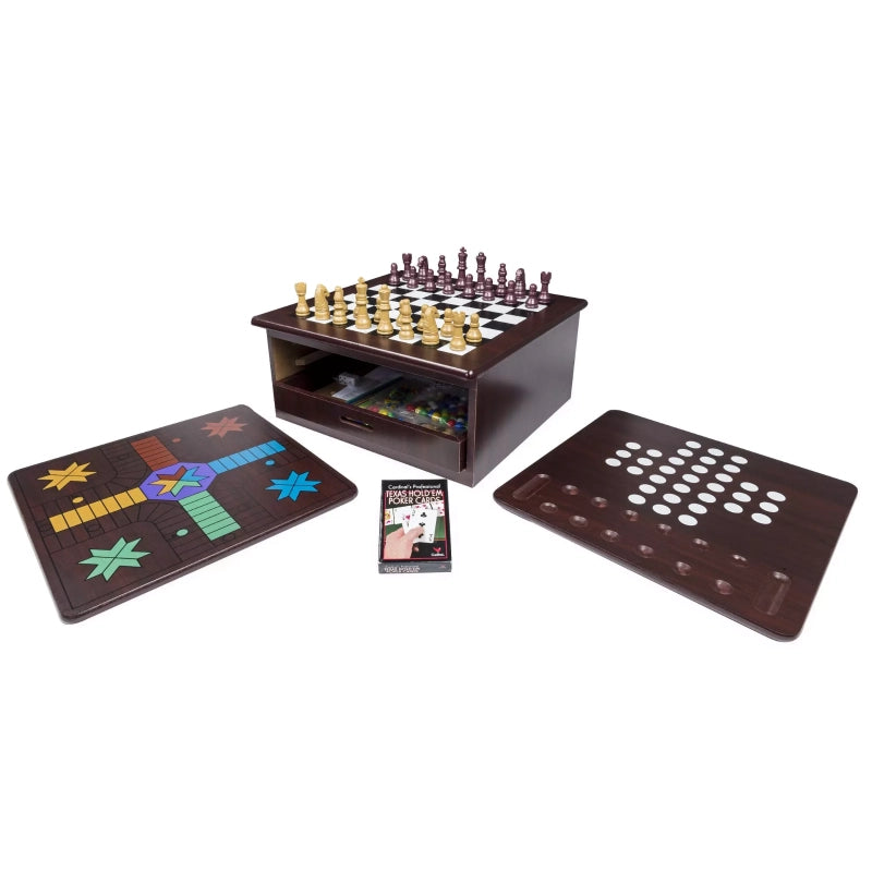 12 In 1 Wood Game Center - 6033155