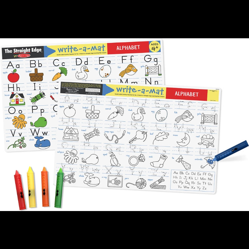 Alphabet Write-A-Mat (Bundle of 6) - 5003