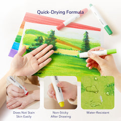 Mideer Silky Crayon 24 Colors