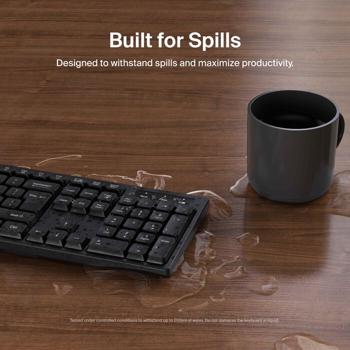Wireless Keyboard and Mouse Combo
