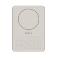 Belkin BoostCharge Slim Magnetic 5000mAh Power Bank MagSafe - Sand