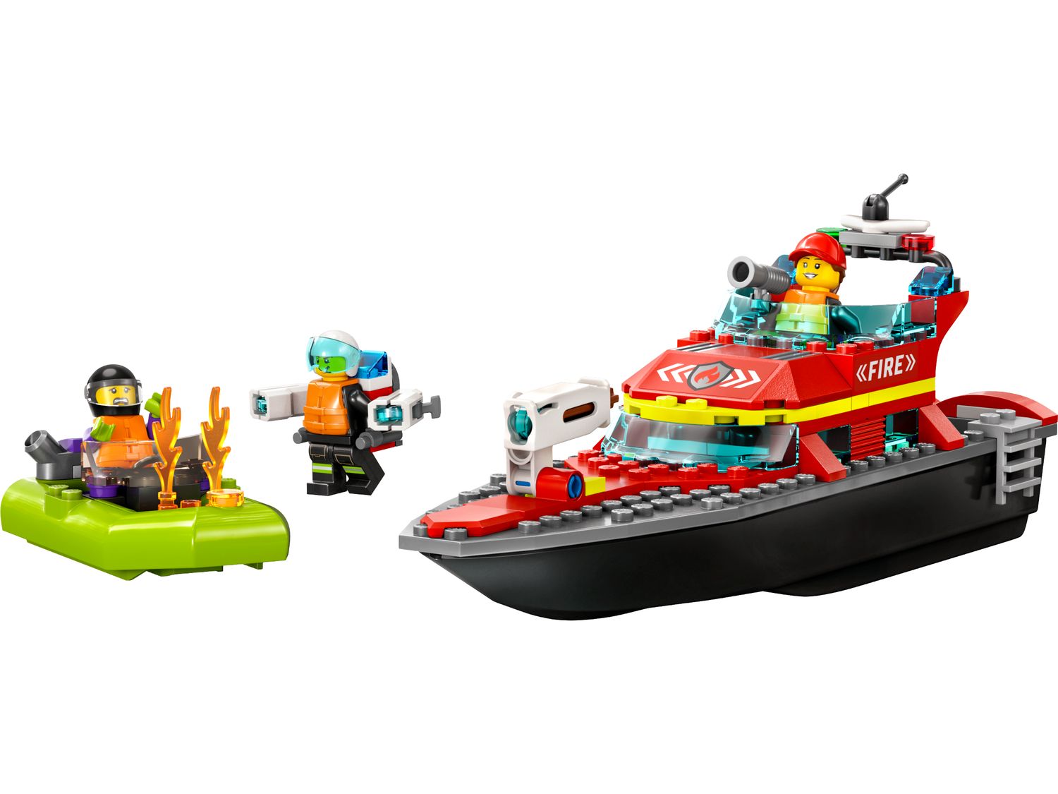 Fire Rescue Boat | 144 pcs | Age 5+ Fire Rescue Boat | 144 pcs | Age 5+