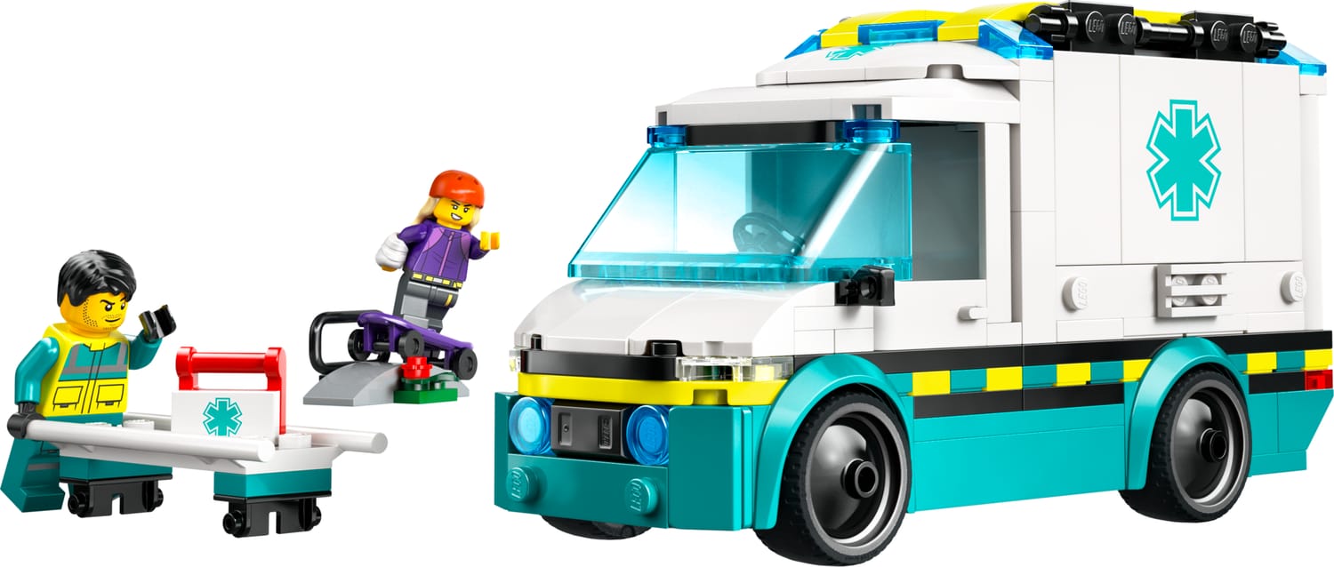 Emergency Ambulance | 184 pcs | Age 5+ Emergency Ambulance | 184 pcs | Age 5+