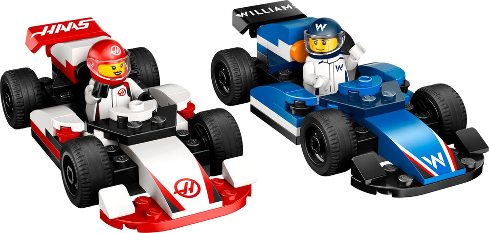F1® Williams Racing & Haas F1® Race Cars
