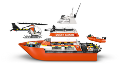 Coast Guard Rescue Boat & Helicopter