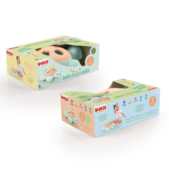 DOLU Turtle Shape Sorter New 5 Pcs