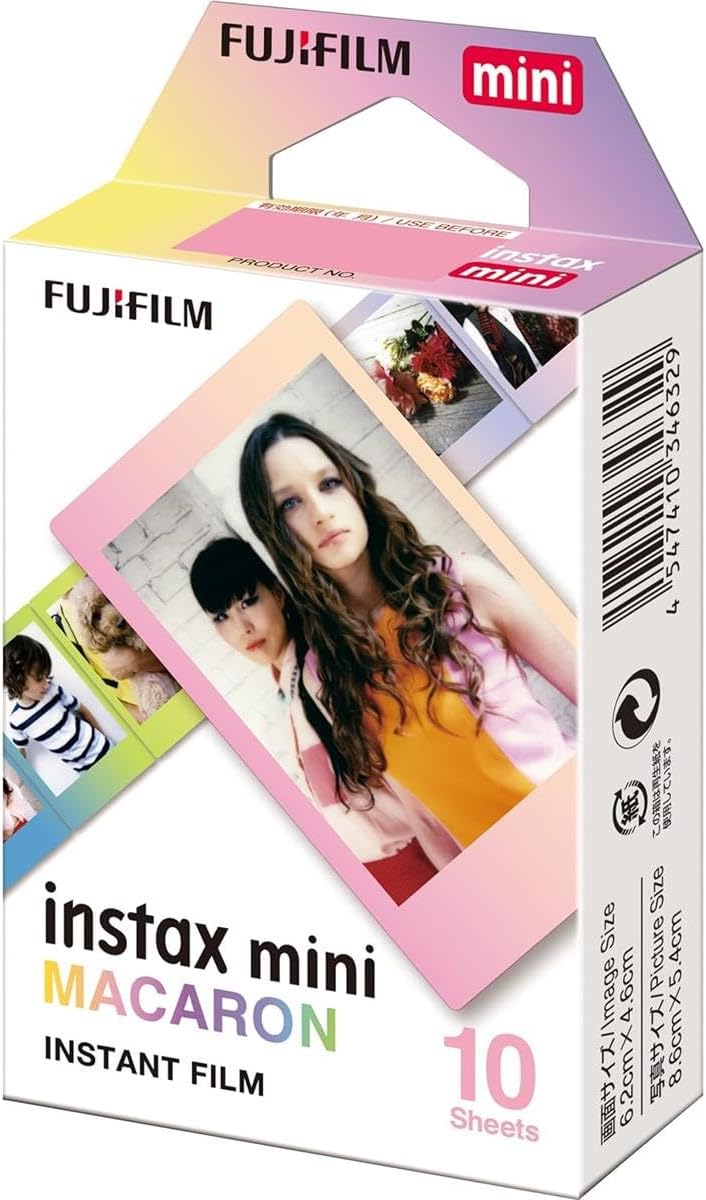 FUJIFILM Instax Mini Film Rainbow Macaron