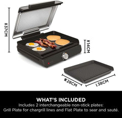 Ninja Sizzle Indoor Grill & Flat Plate