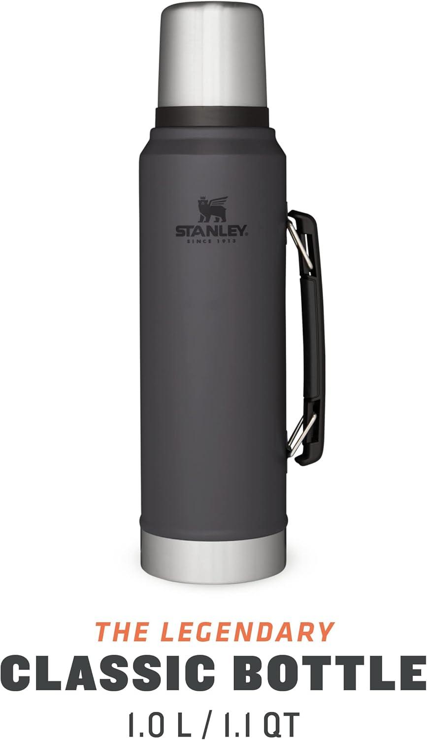 STANLEY CLASSIC LEGENDARY BOTTLE | 1.0L CHARCOAL