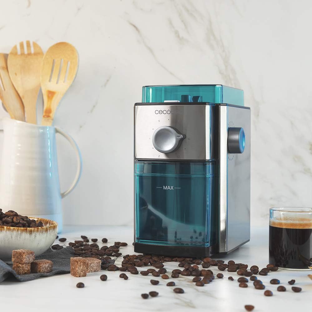 Cecotec SteelMill 2000 Adjust Burr Coffee Grinder 150W Steel