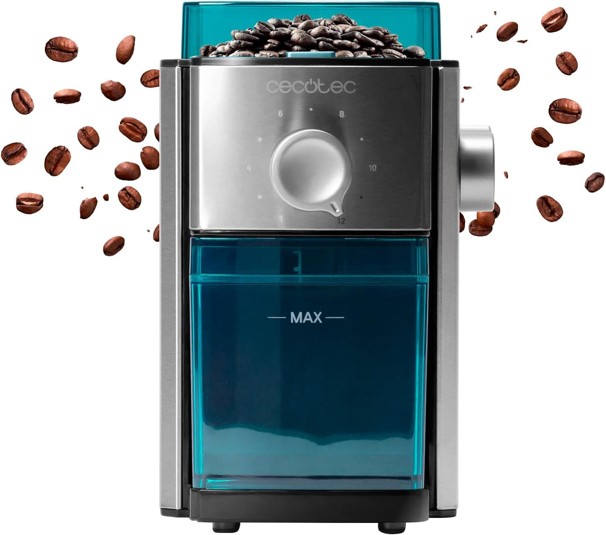Cecotec SteelMill 2000 Adjust Burr Coffee Grinder 150W Steel