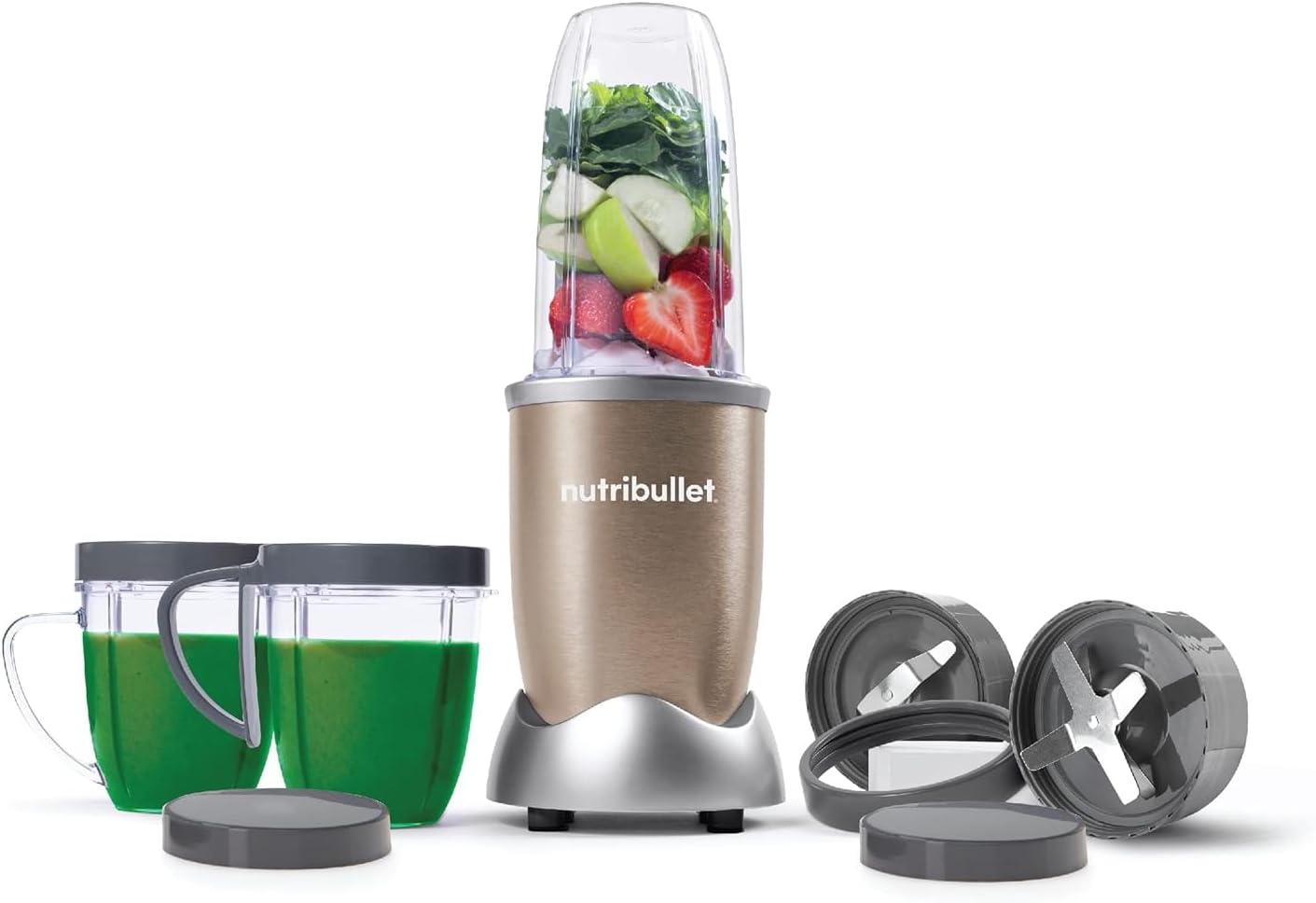 Nutribullet 900 Watts - Champagne - 9 Pirces