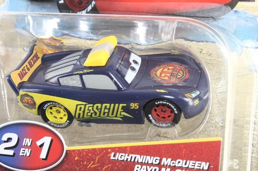 Disney Cars 2025 Color Changers Radiator Springs Race & Rescue Lightning McQueen0