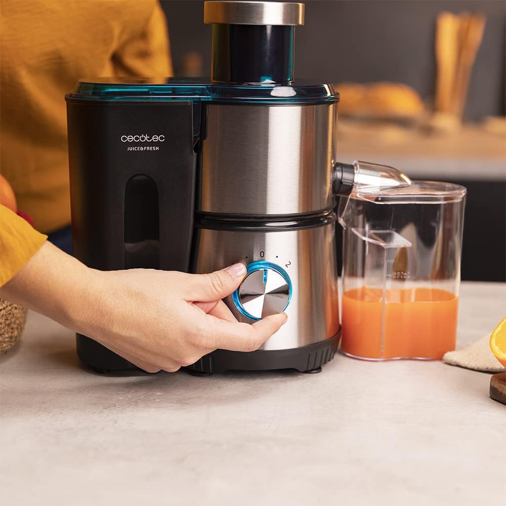 Cecotec Juice&Fresh 400 Titan Black XS Centrifugal Juicer 400W