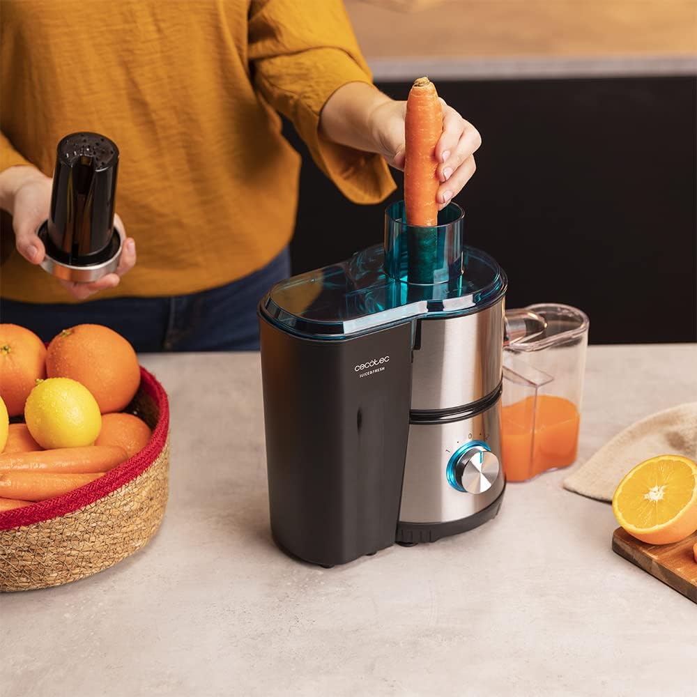 Cecotec Juice&Fresh 400 Titan Black XS Centrifugal Juicer 400W
