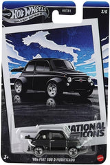 Hot Wheels 60s Fiat 500D Collectible Vehicle