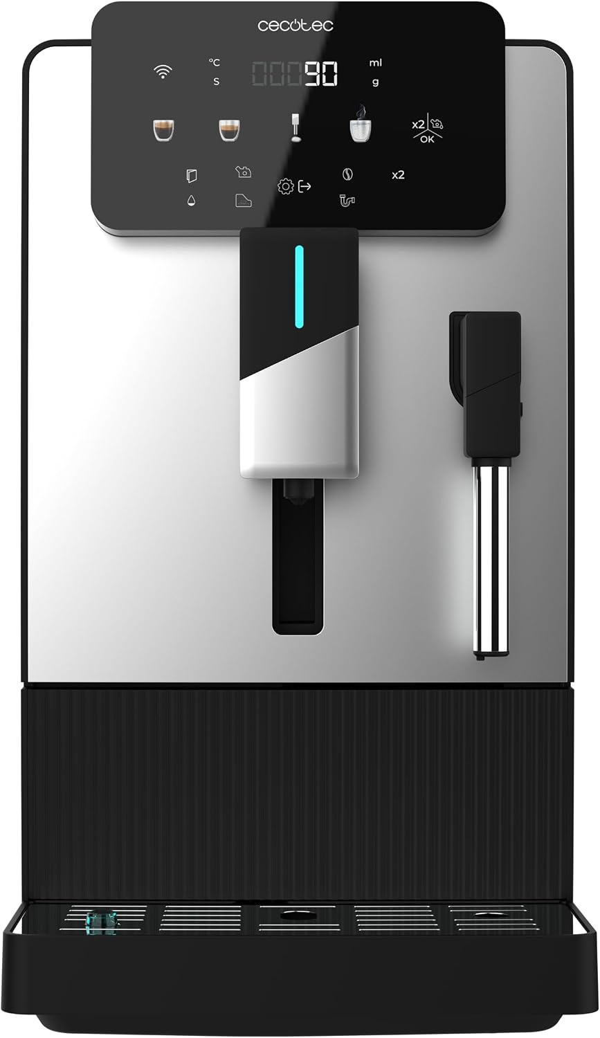 Cecotec Cremmaet Latte Automatic Coffee Machine 19 Bar Milk Tank
