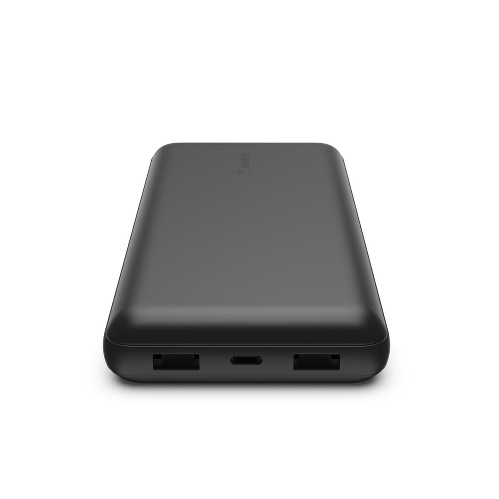 Belkin BoostCharge 20000mAh 3-Port Power Bank 15W USB-C - Black