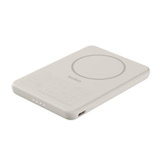 Belkin BoostCharge Slim Magnetic 5000mAh Power Bank MagSafe - Sand