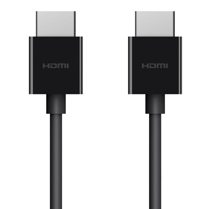 BELKIN ULTRA HIGH SPEED HDMI 2.1 CABLE, 8K@60HZ OR 4K@120HZ 2M CABLE - Black