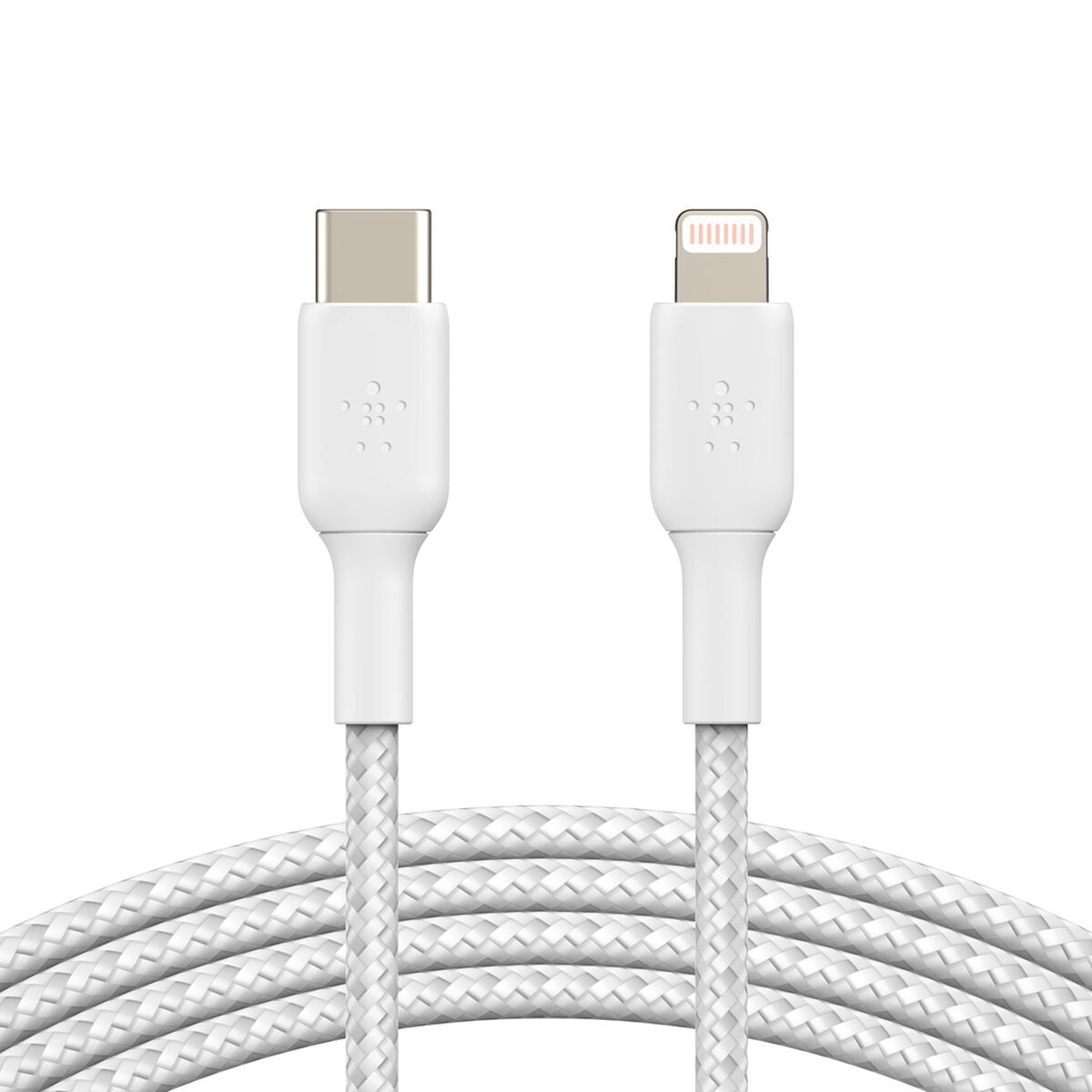 Belkin BoostCharge Pro Braided USB-C to Lightning Cable 1m - White