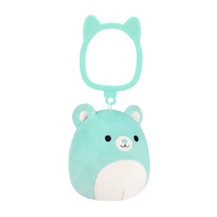 Squishmallows Clip-On Belinda Teal Bear
