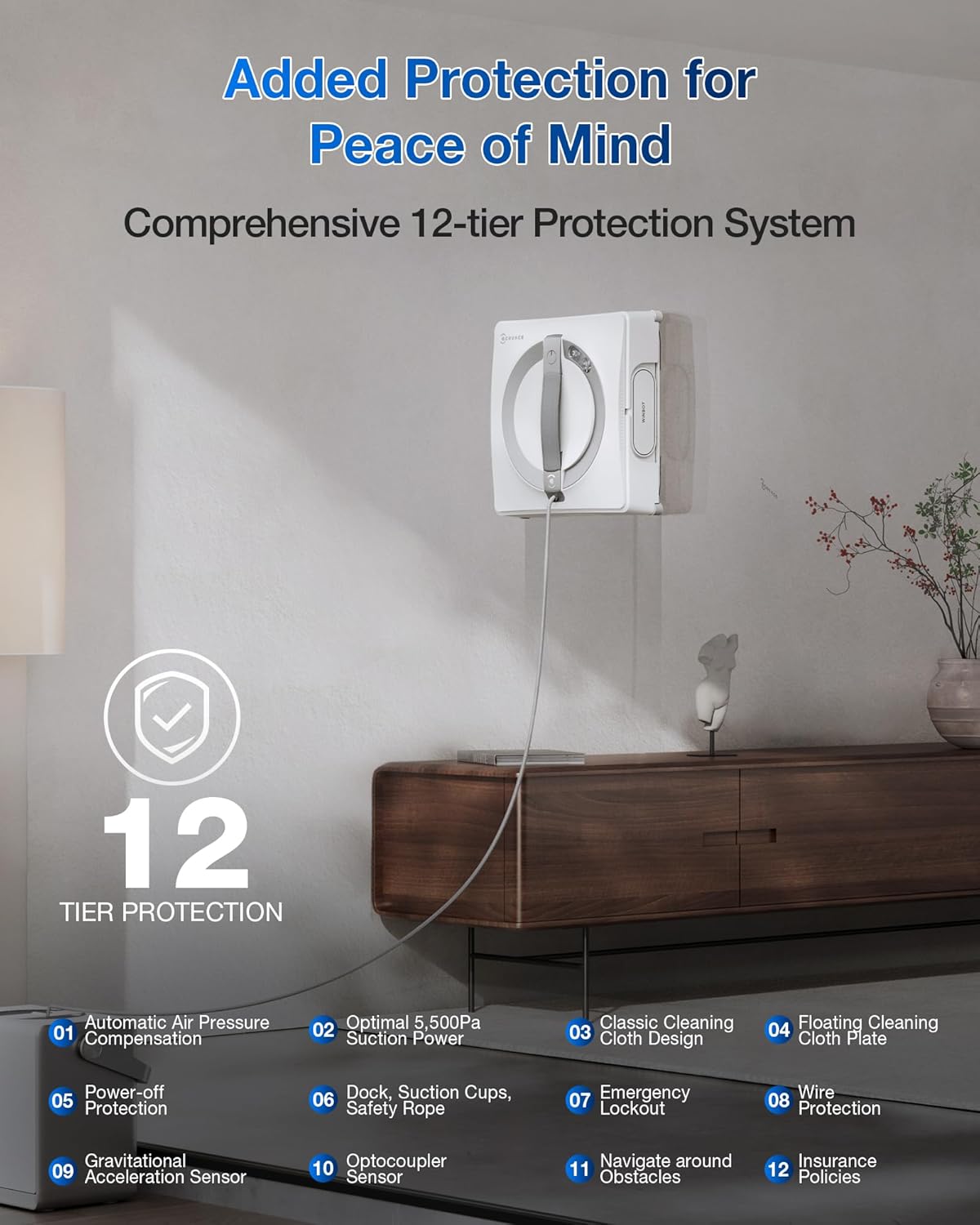 ECOVACS WINBOT W2 PRO Omni Portable Window Cleaning Robot