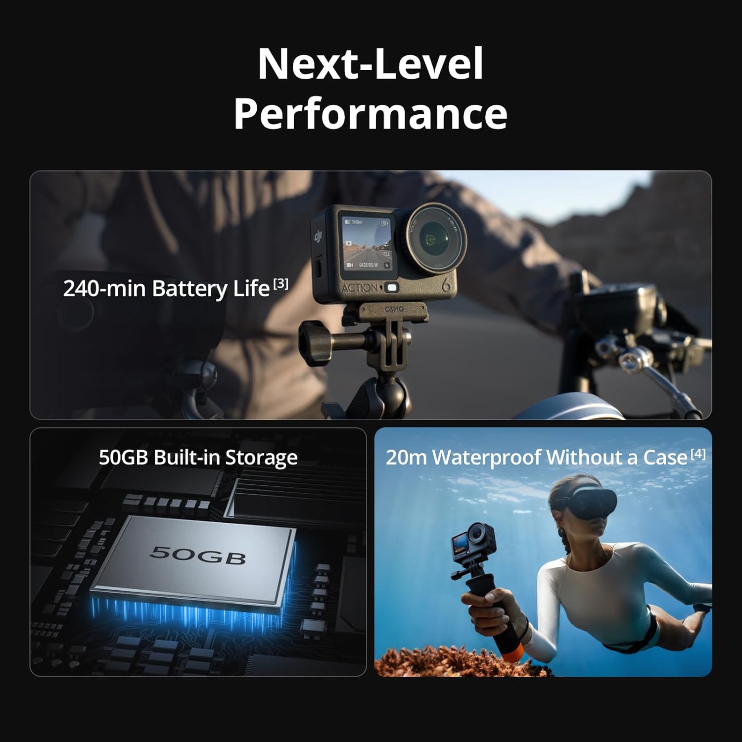 DJI Osmo Action 6 - Standard Combo
