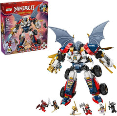 LEGO NINJAGO Zane's Ultra Combiner Mech Ninja Toy - 4-in-1 Toy Set