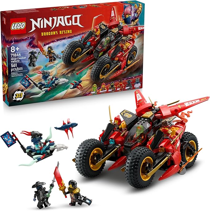 LEGO NINJAGO Ninja Combat Vehicle - 3 in 1