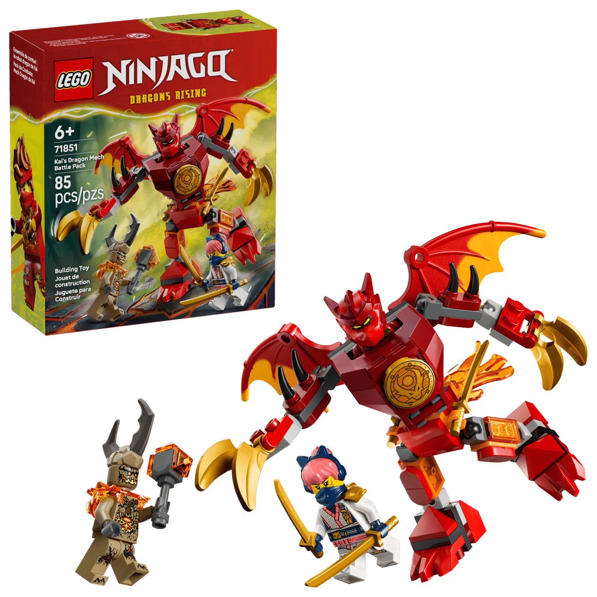 Kai's Dragon Mech Battle Pack Kai's Dragon Mech Battle Pack