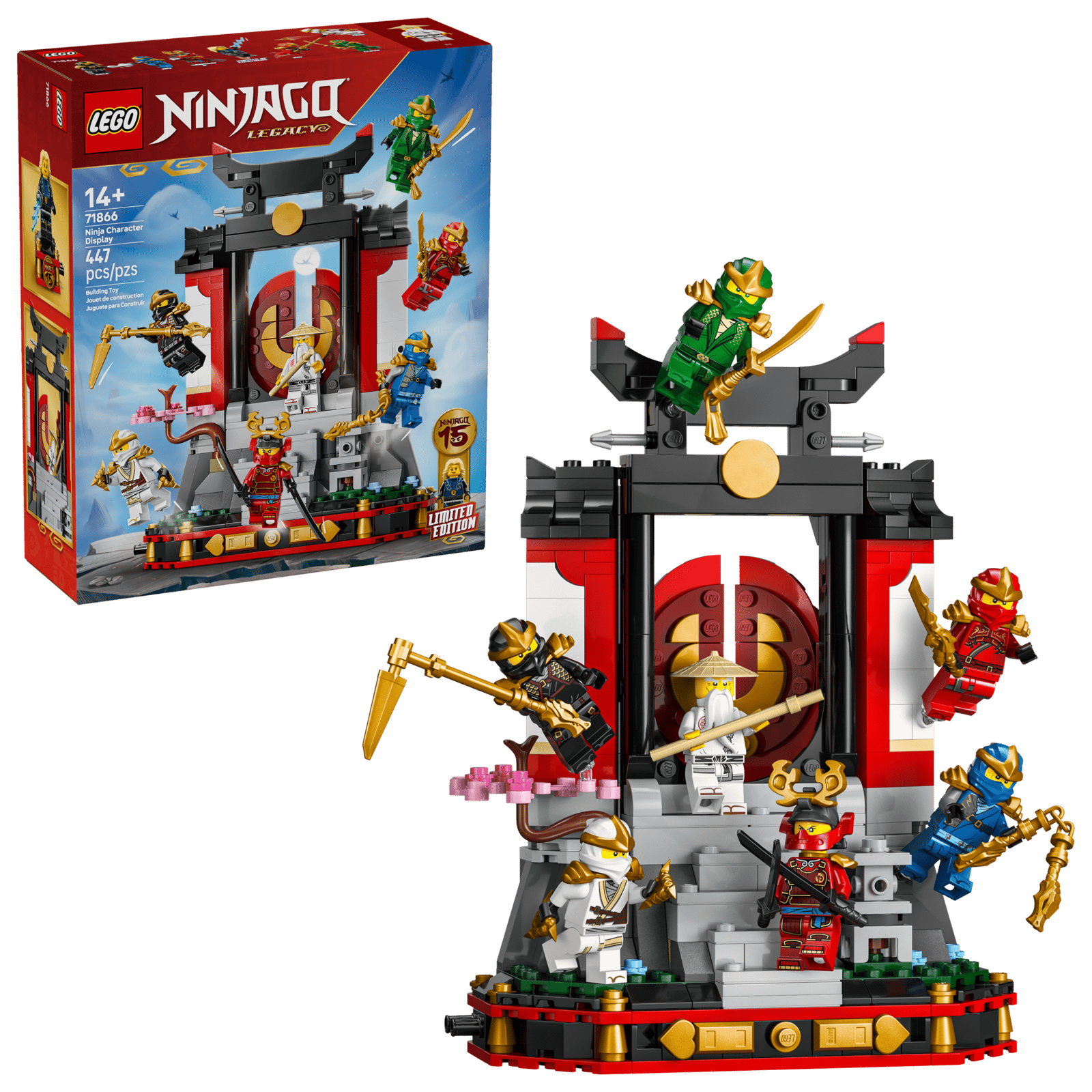 Ninja Character Display 15th Anniversary