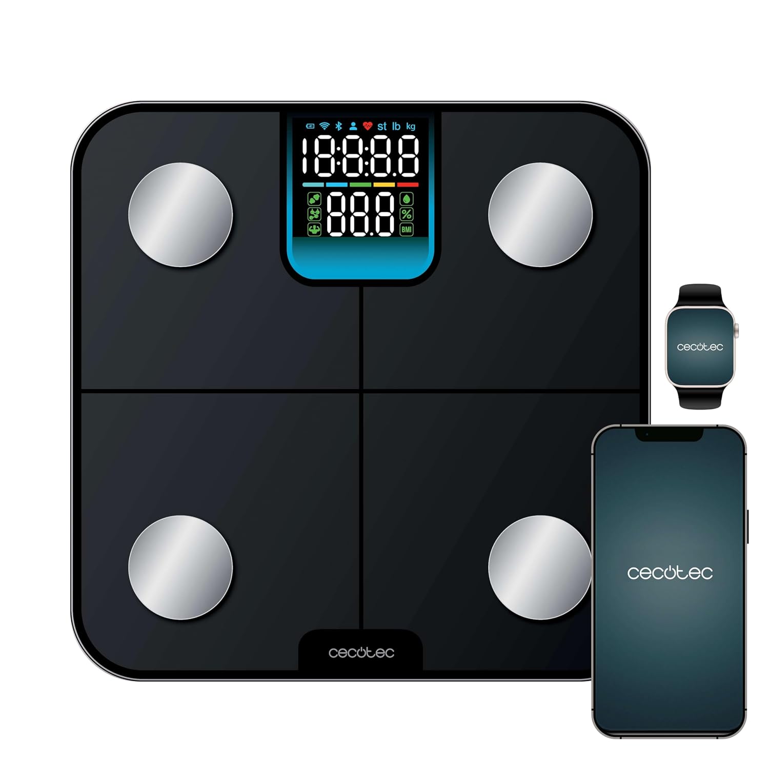 Cecotec Surface Precision HealthySmart Bluetooth Body Scale
