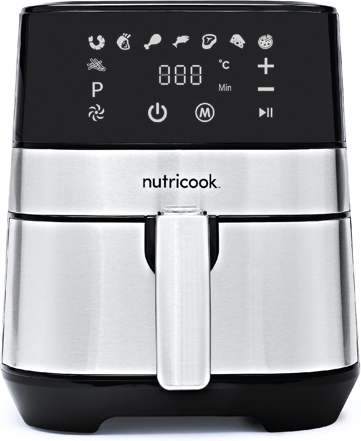 Nutricook Rapid Air Fryer 1700 Watts - Silver