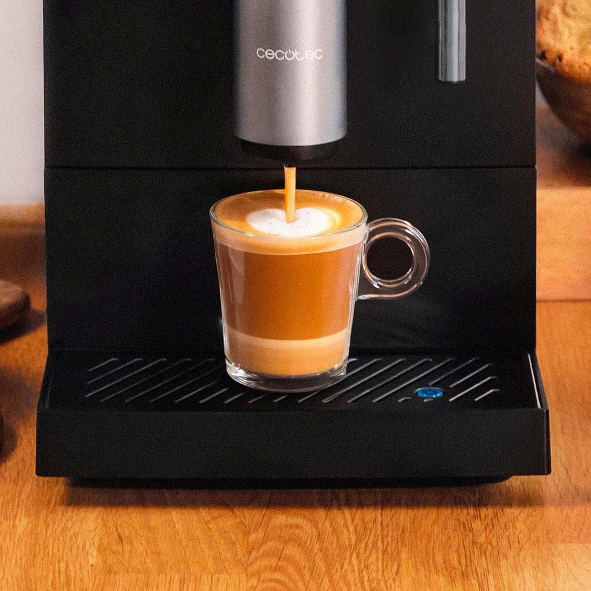 Cecotec Cremmaet Compact Steam Automatic Coffee Machine 19 Bar