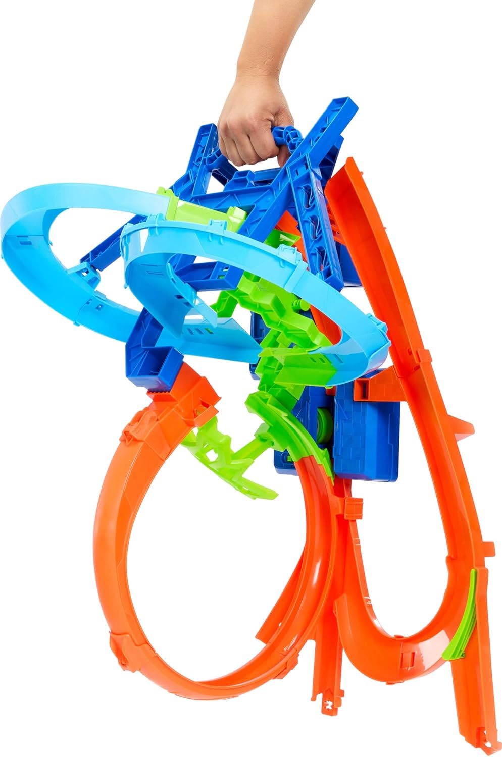 Hot Wheels Toy Car Track Set, Stunt Track Mid-Air Crash Hot Wheels Toy Car Track Set, Stunt Track Mid-Air Crash