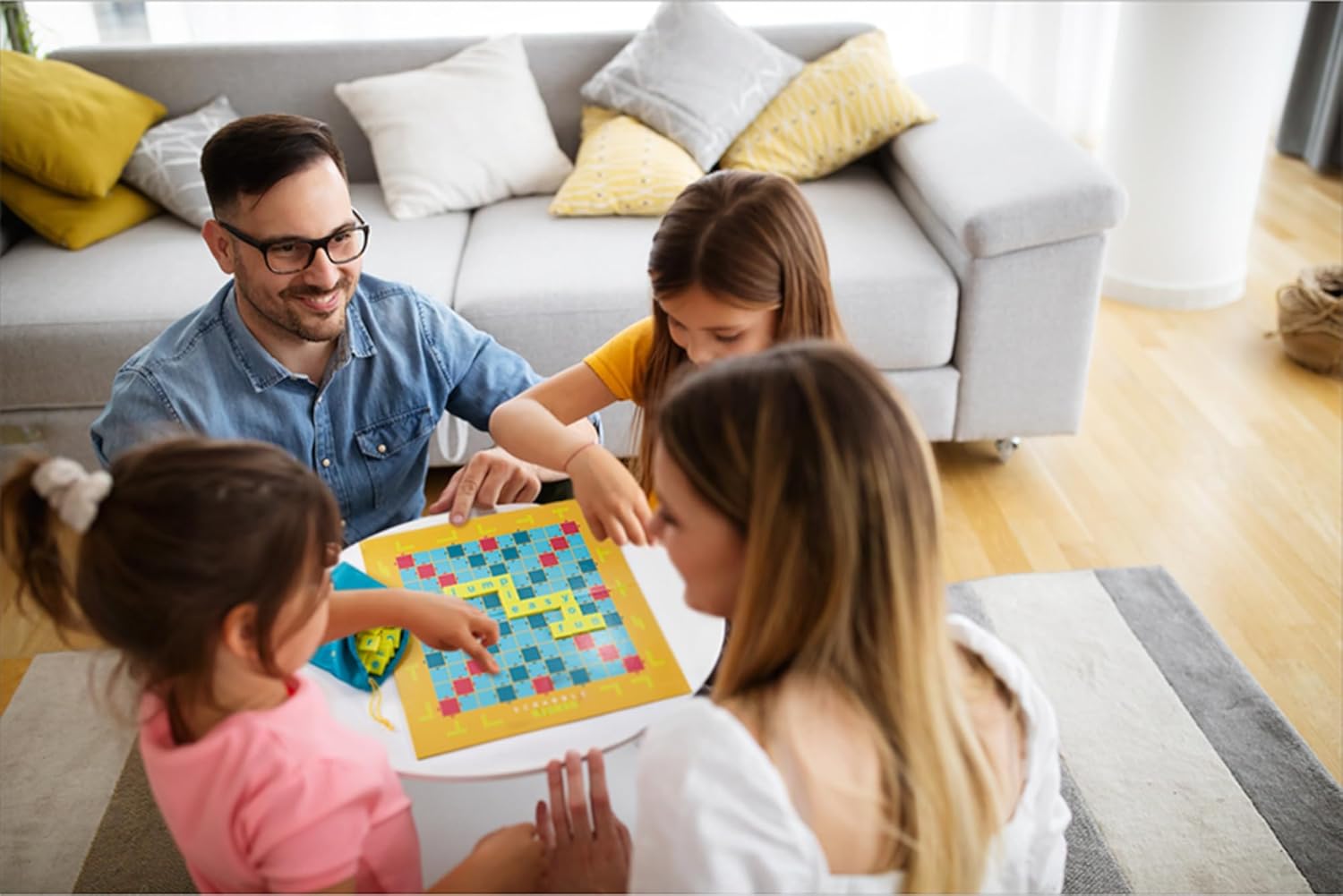 Scrabble Junior Kids Crossword Game