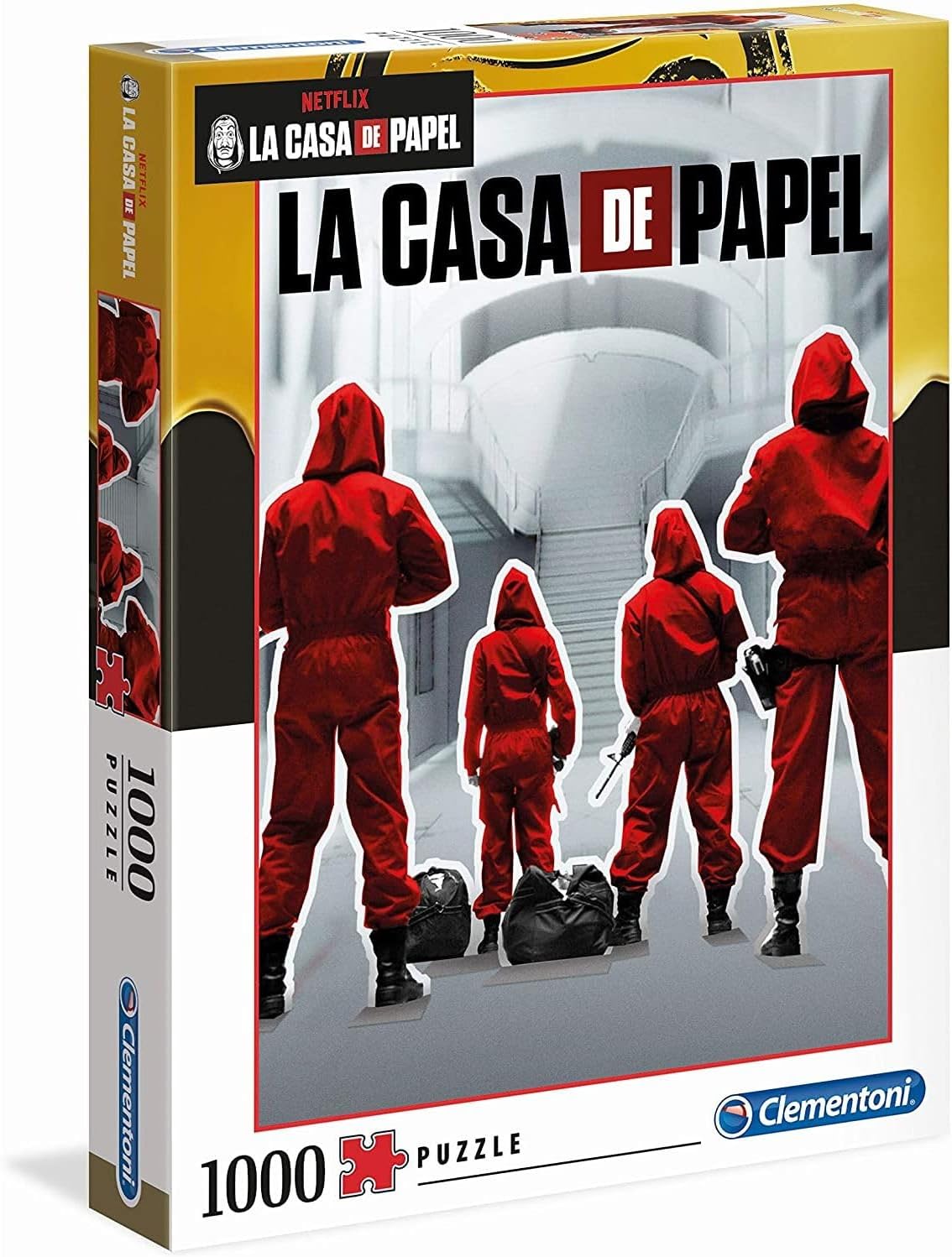Impossible Puzzle - La Casa De Papel/Money Heist - 1000 Pieces Impossible Puzzle - La Casa De Papel/Money Heist - 1000 Pieces