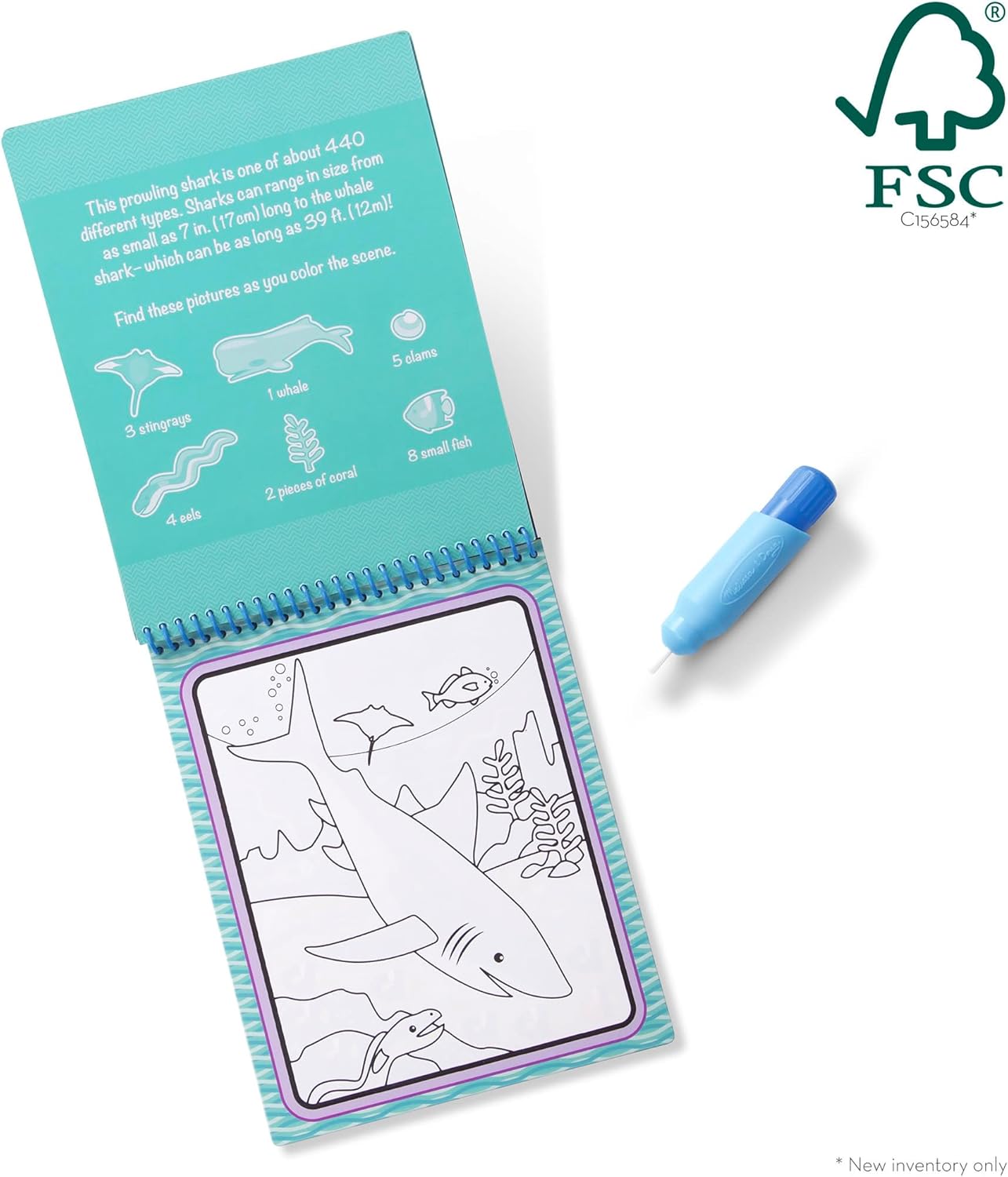 Melissa & Doug On The Go Water Wow! - Under the Sea