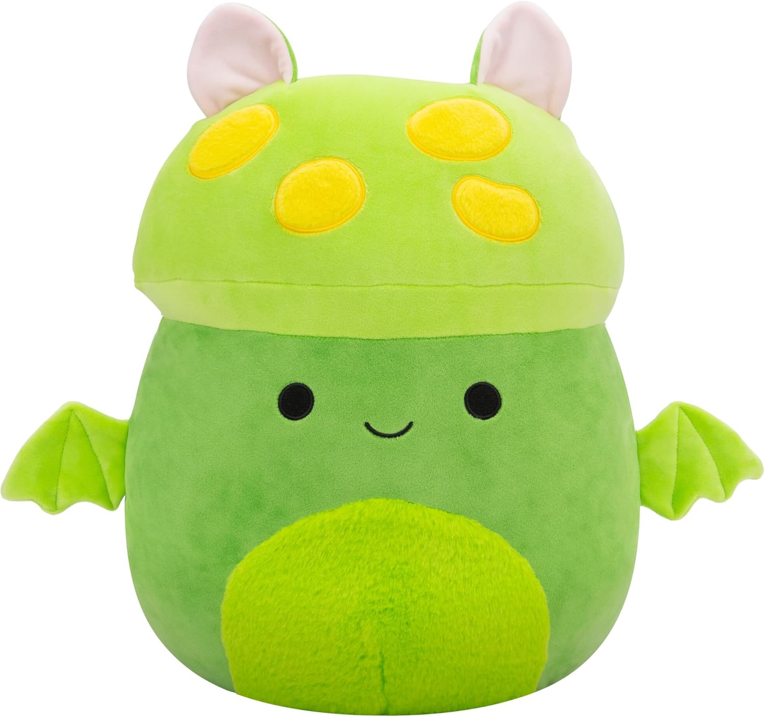 Squishmallows Earling Neon Green Mushroom Bat (14-Inch)