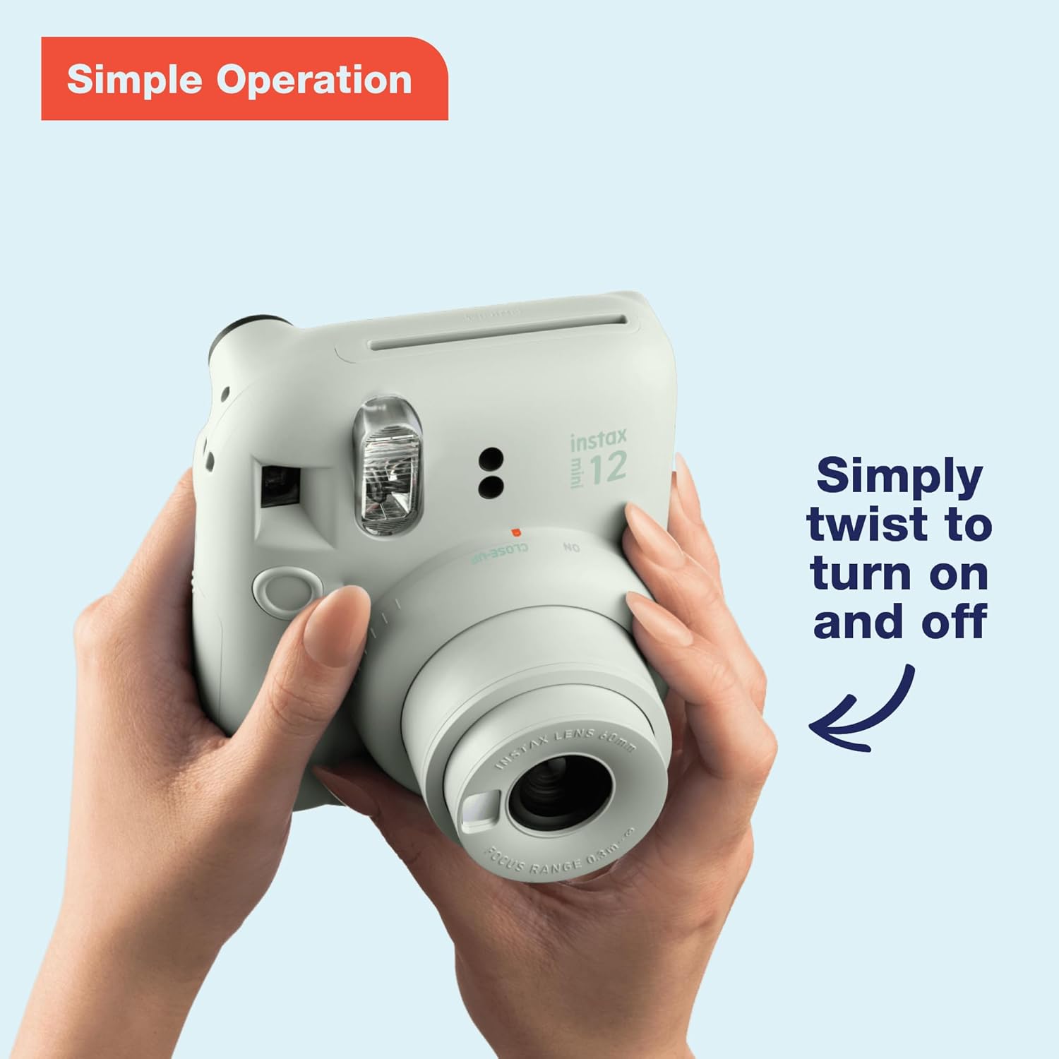 Fujifilm INSTAX MINI 12 MINT - GREEN Fujifilm INSTAX MINI 12 MINT - GREEN