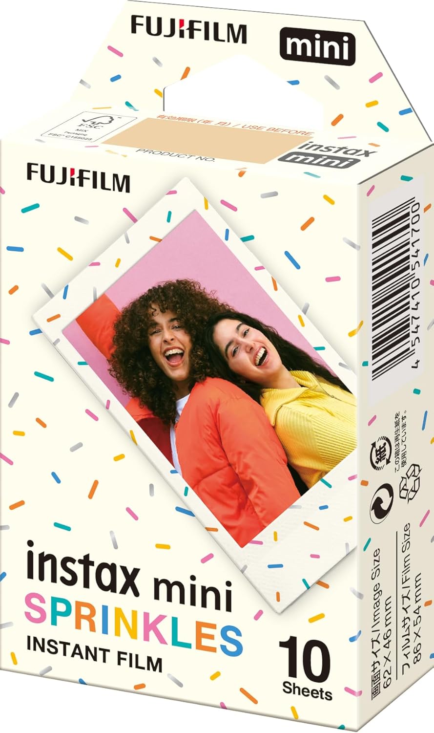 FUJIFILM Instax Mini Film Rainbow Sprinkles