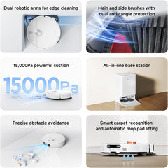 Xiaomi Robot Vacuum H50 Pro | 15000Pa AI Robot Vacuum