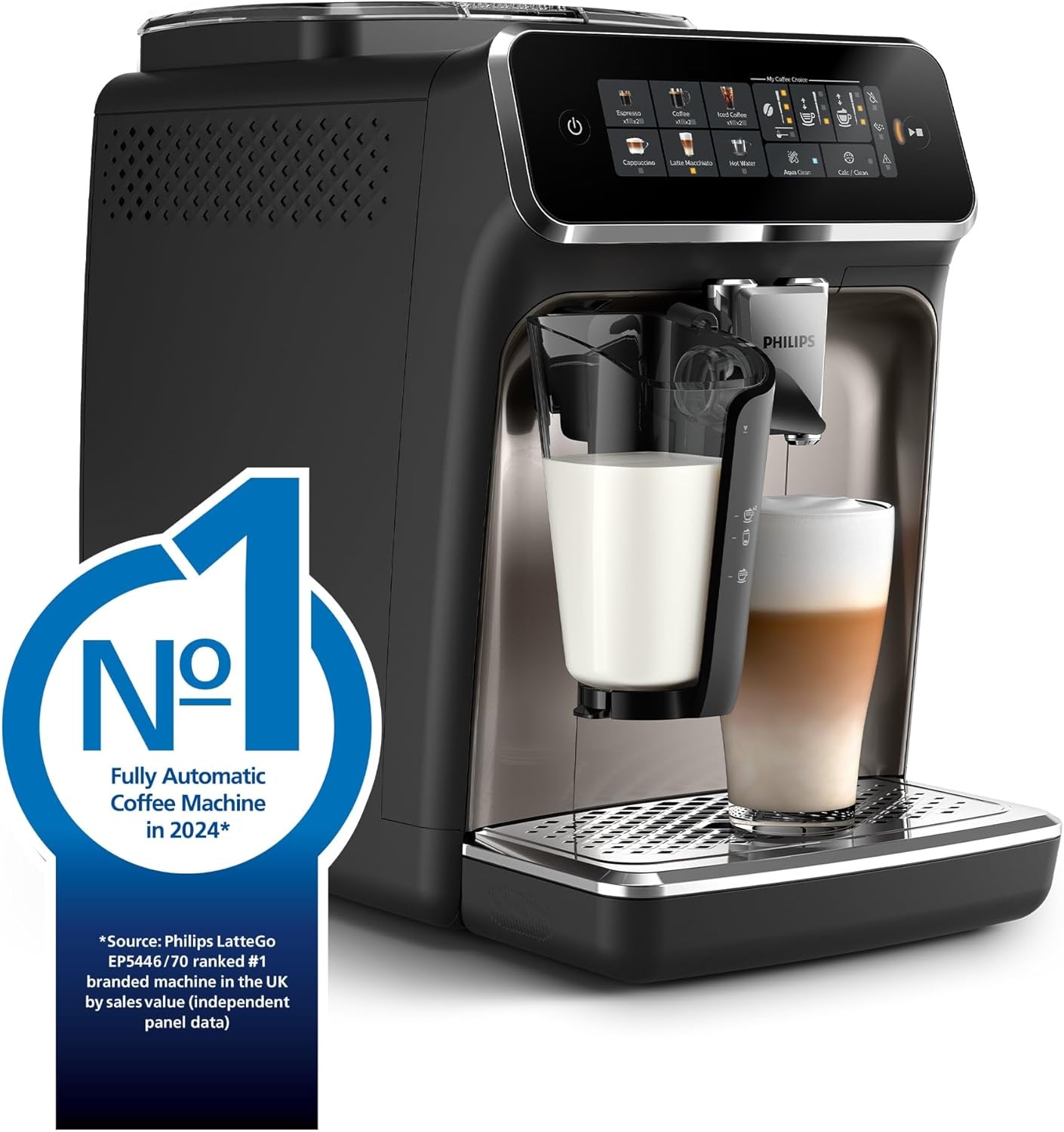 PHILIPS FULLY AUTOMATIC 3347/90 ESPRESSO MACHINE