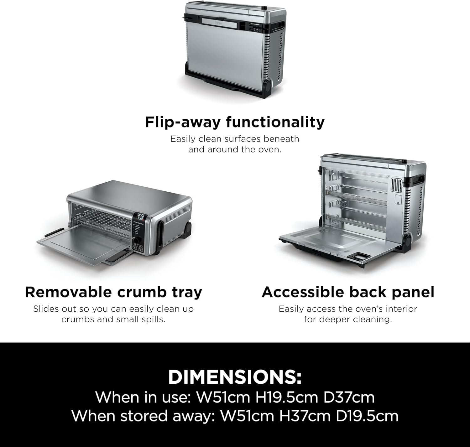 Ninja Foodi 8-in-1 Flip Mini Oven Ninja Foodi 8-in-1 Flip Mini Oven
