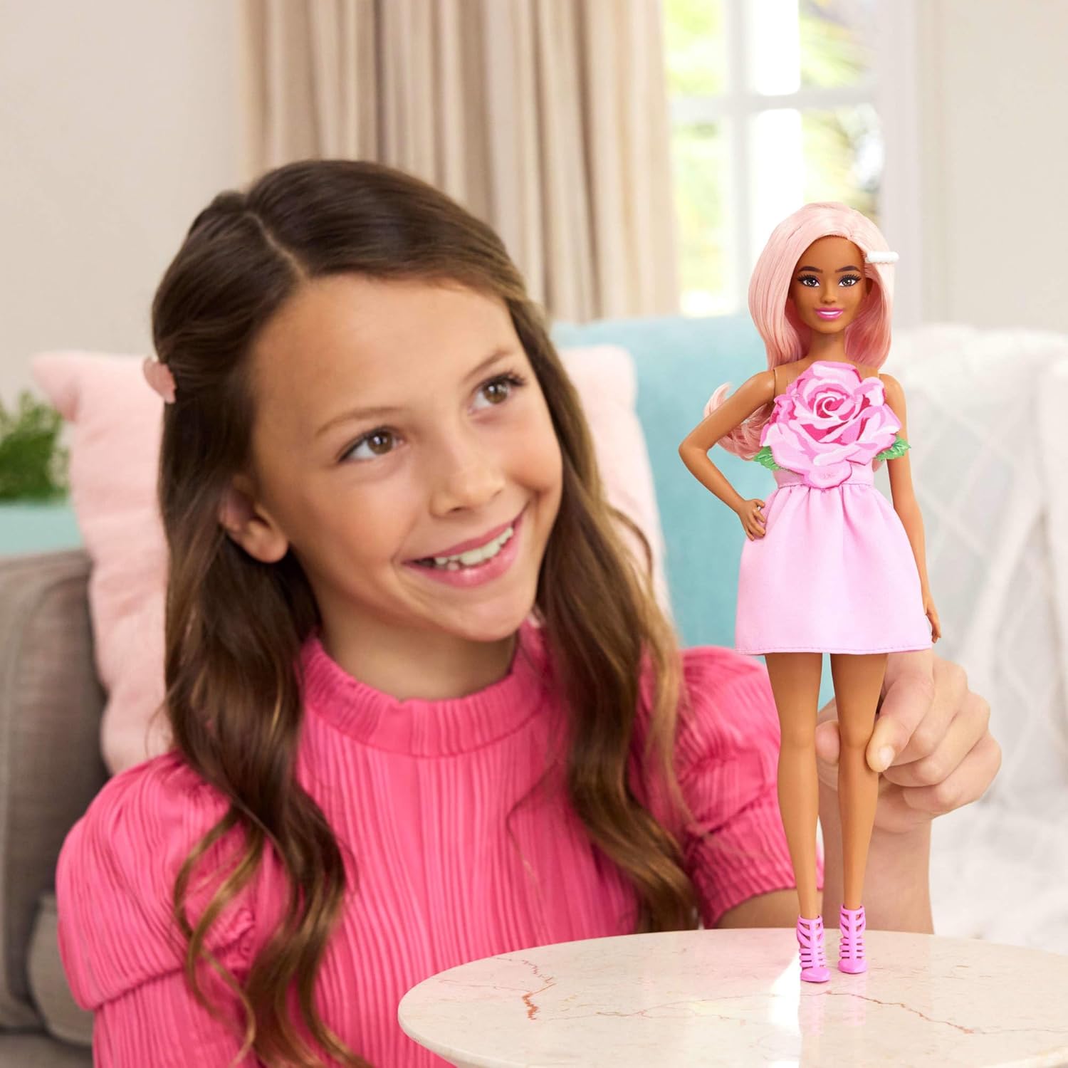 Barbie Doll - pink rose Barbie Doll - pink rose